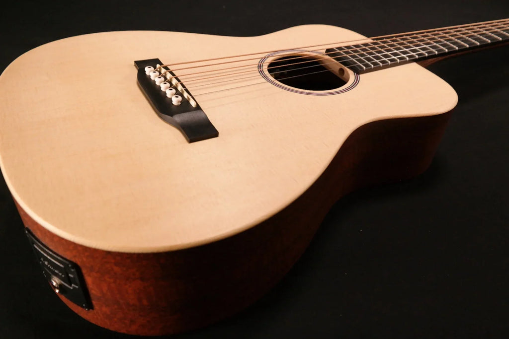 Martin LX1E Little Martin Sizeolid Sizeitka Sizepruce/Mahogany HPL Acoustic/Electric w/Gig Bag 838