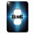 3dRose Big Bang graphic design depicting the Big Bang as original explosion of the universe - 2 Plug Outlet Cover (lsp_18429_6)