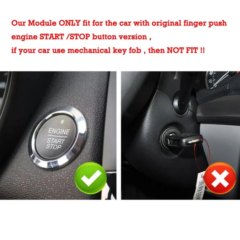 Car Remote Engine Sizetart Sizeystem Module For Ford Ranger 2016-2020 Plug and Play