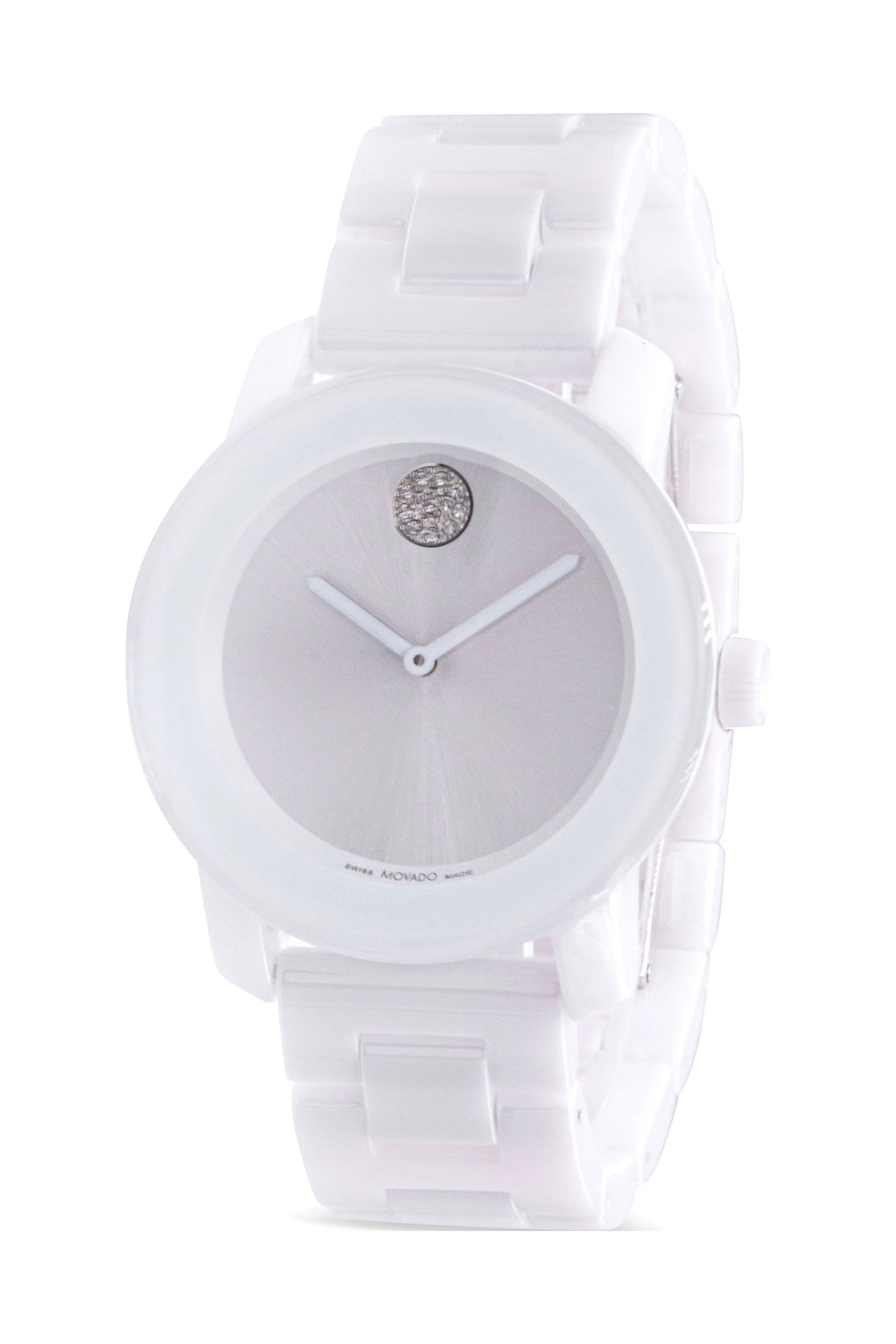 Movado Women's Bold Ceramic Sizewiss Quartz Watch
