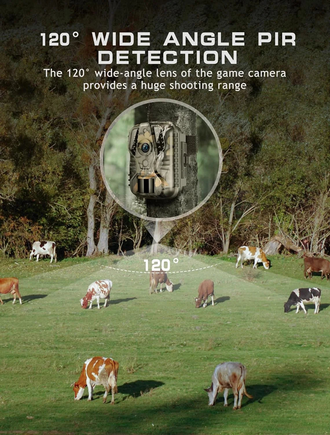 Mini Trail Camera - Game Camera 20MP 1080P with Night Vision Motion Activated Waterproof, Hunting Camera 0.2s Trigger Time for Wildlife Monitoring Deer Hunting-M9