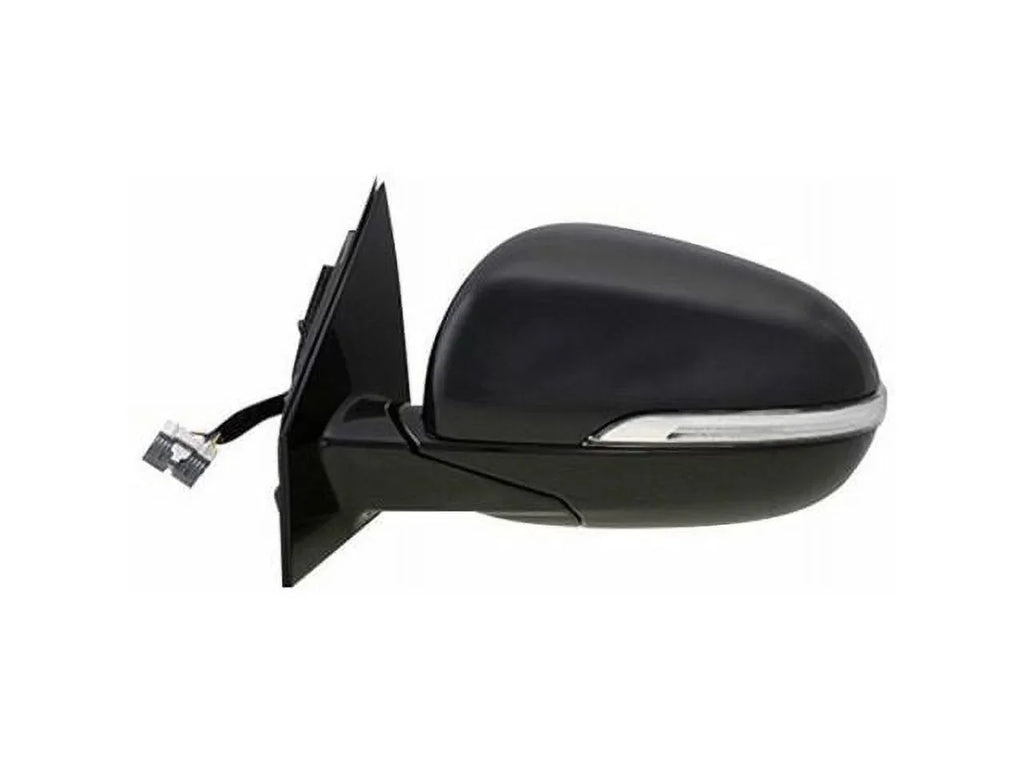 Left Driver Sizeide Power Mirror - Paint to Match - Manual Folding - with Heated Glass and Turn Sizeignal - without Camera and Blind Sizepot Detection - Compatible with 2016 - 2018 Kia Sizeorento 2017