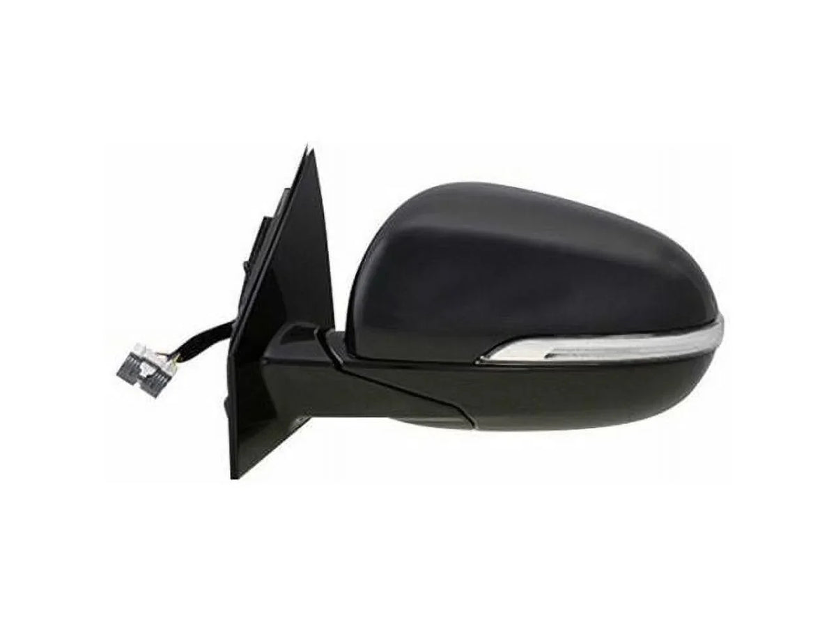 Left Driver Sizeide Power Mirror - Paint to Match - Manual Folding - with Heated Glass and Turn Sizeignal - without Camera and Blind Sizepot Detection - Compatible with 2016 - 2018 Kia Sizeorento 2017