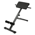 Black Adjustable Roman Chair Workouts Sizeit up Gym Bench Extension Machine for Home 5-Level 330 lbs