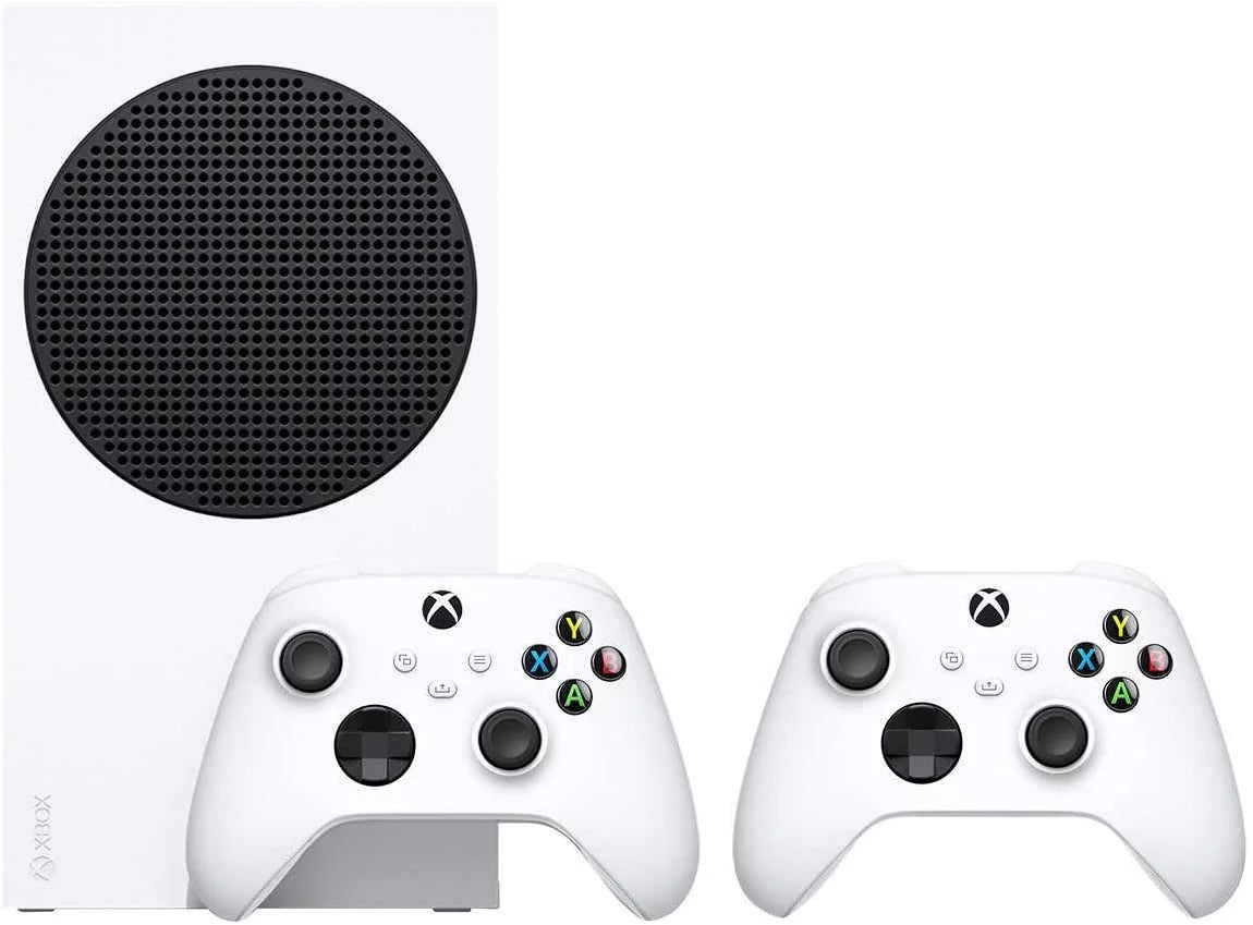2020 New Xbox 512GB SizeSizeD Bundle With TWO New Xbox Wireless Controllers - Robot Ivory