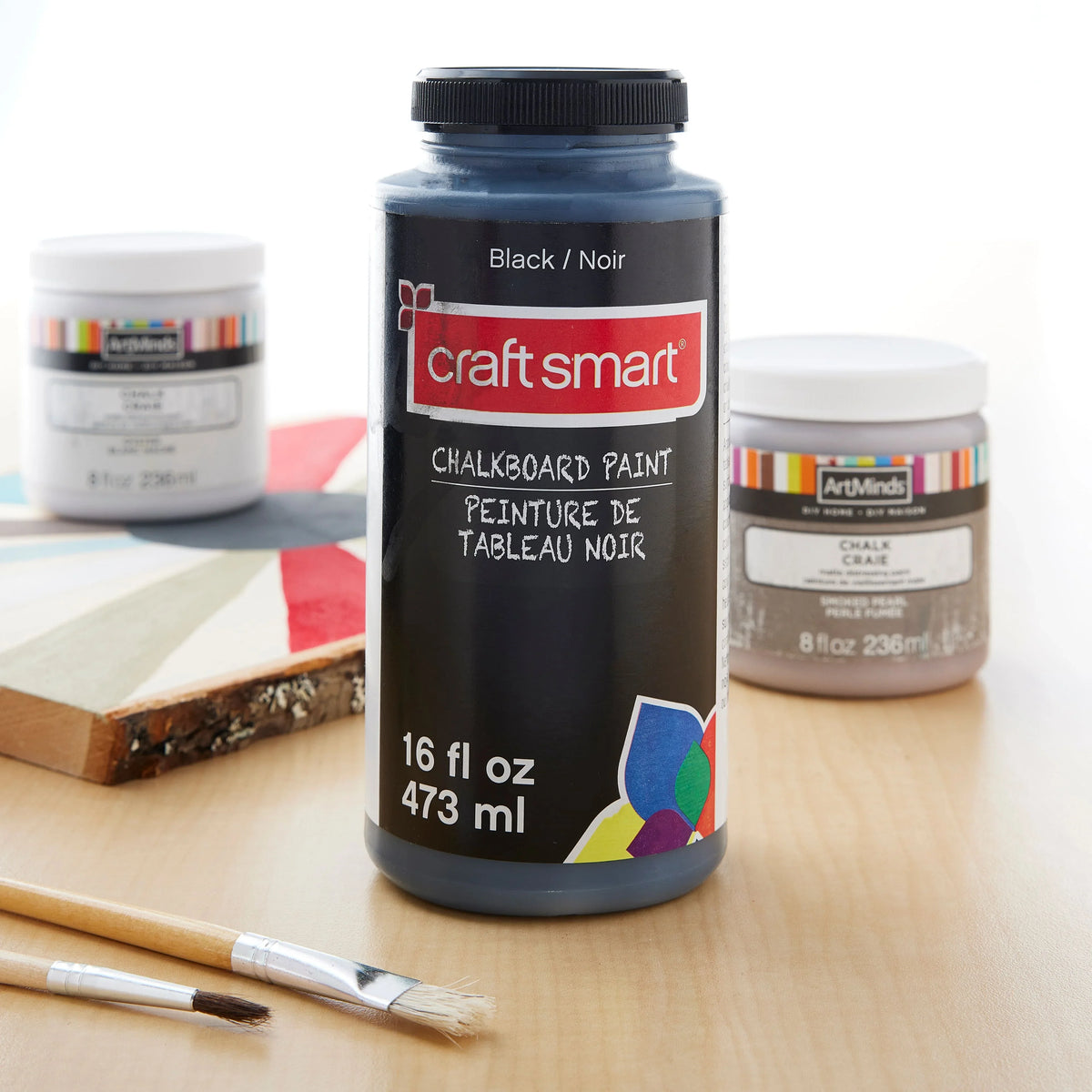 6 Pack: Chalkboard Paint by Craft Sizemart®, 16oz.