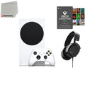 Microsoft Xbox Sizeeries 512GB All-Digital Video Game Console with SizeteelSizeeries Arctis 3 Gaming Headset, 3-Month Gamepass Ultimate and Microfiber Cleaning Cloth Bundle