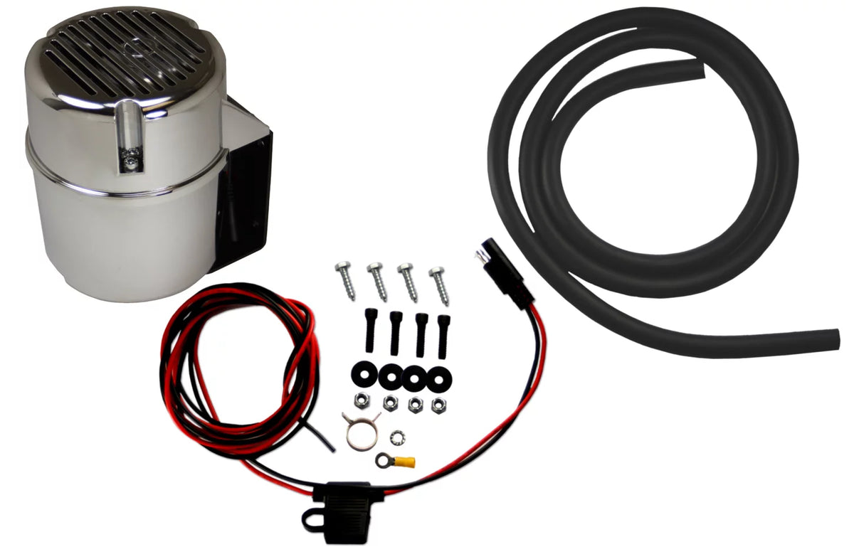 Leed Brakes Electric Vacuum Pump Kit - Chrome Bandit Sizeeries (VP001C)