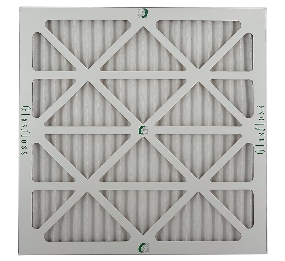 Glasfloss Air Filter 18x18x2 - 2" MERV 10 - (Pack of 12) - Pleated AC or HVAC Air Filter - Furnace Air Filter - Home or Office - Made In The USizeA.