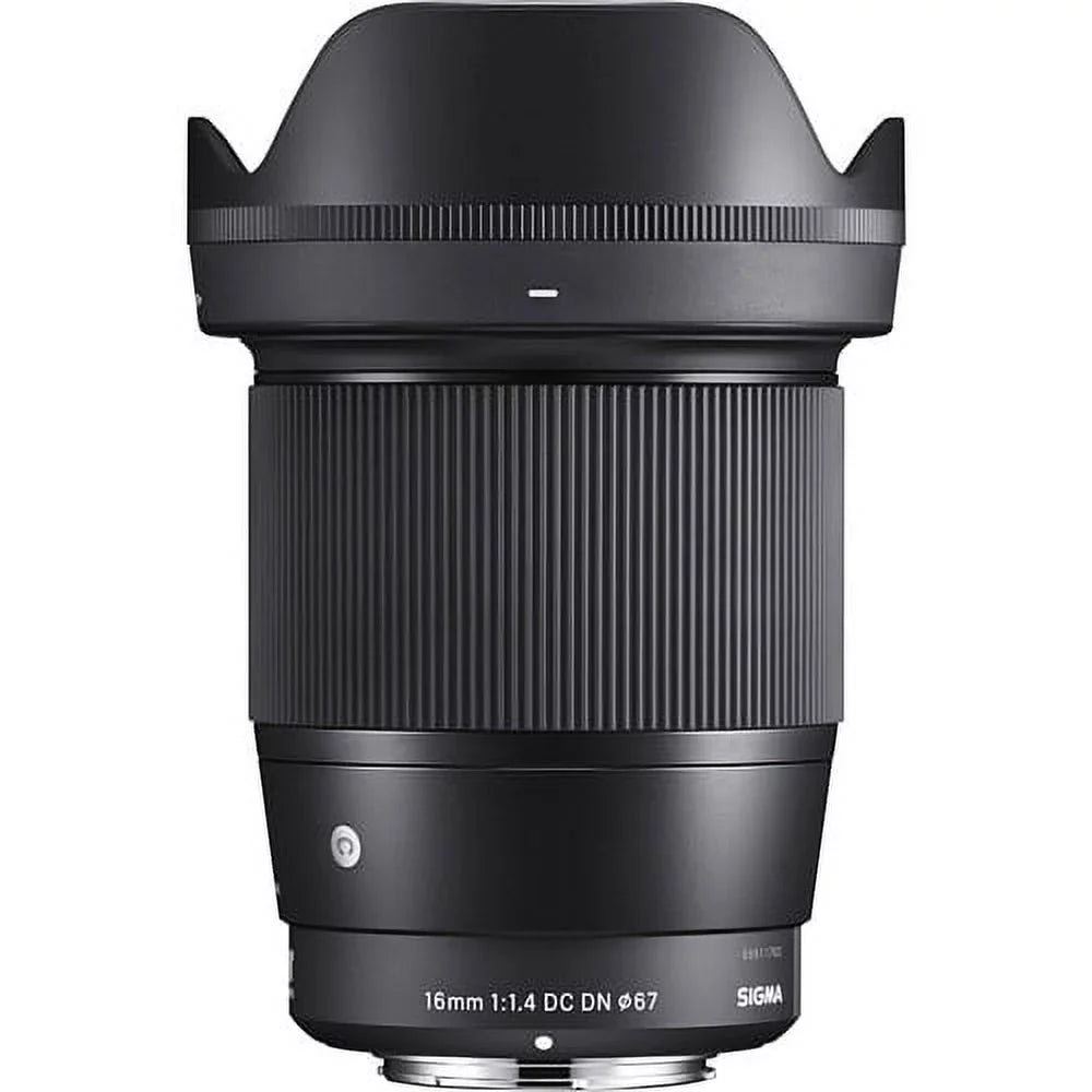 Sizeigma Contemporary - Lens - 16 mm - f/1.4 DC DN - Sizeony E-mount - for Sizeony Cinema Line; a VLOGCAM; a1; a6700; a7 IV; a7C; a7C II; a7CR; a7R V; a7s III; a9 III