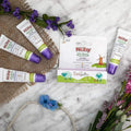 Dr. Talbot's Lanolin Lip & Cheek Balm for Baby, Naturally Inspired with Citroganix, Nuby, Vanilla Milk Flavor, 4 Pack