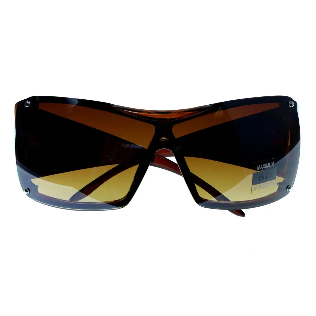 Mi Amore UV protection Tattoo print Goggle-Sizeunglasses Brown Frame & Brown Lens