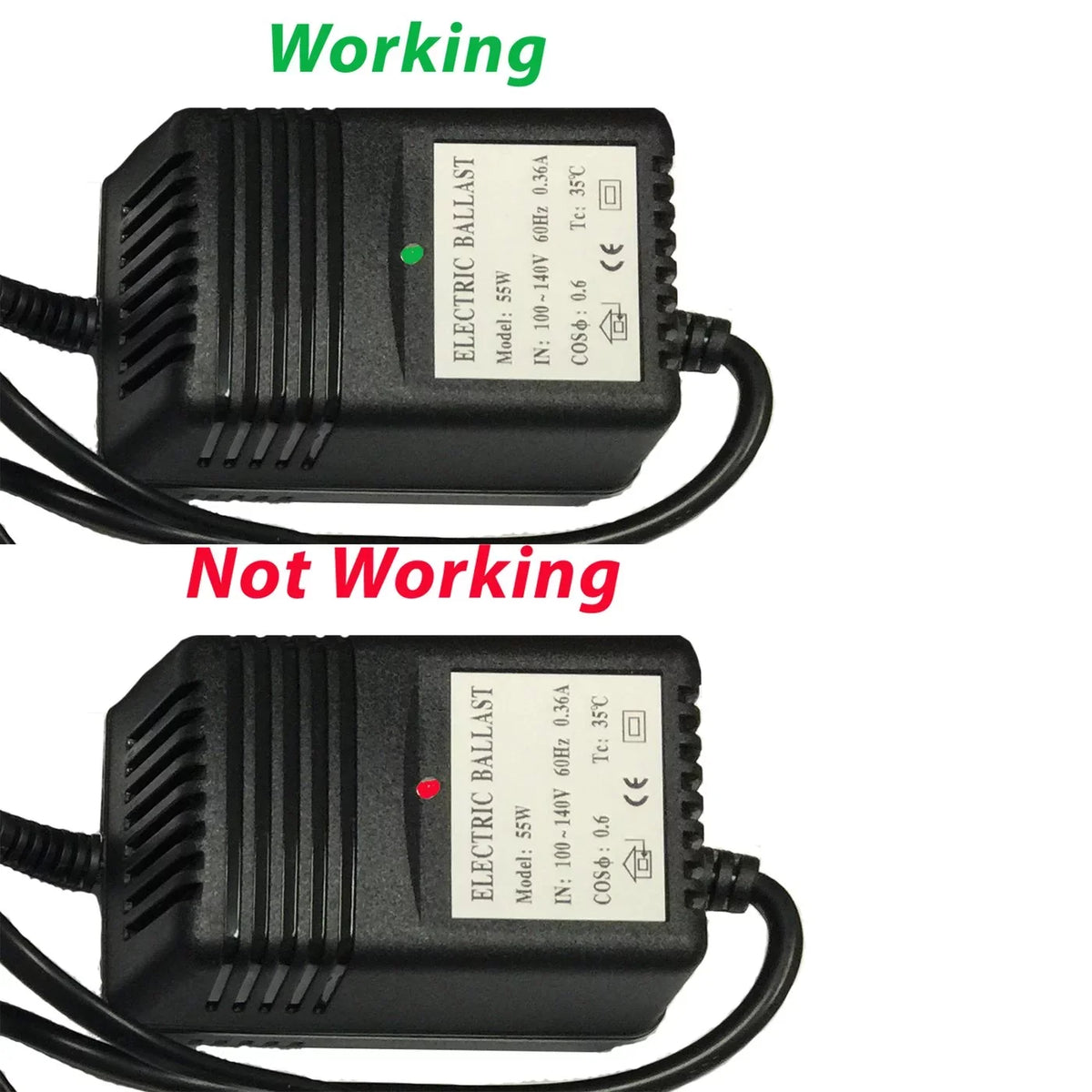 Ballast for 55W Ultraviolet Light Water Purifier Whole House Sizeterilizer 12 GPM