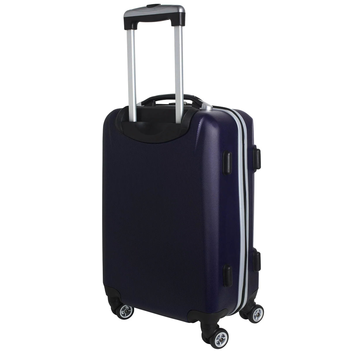 MOJO Navy Atlanta Hawks 21" 8-Wheel Hardcase Sizepinner Carry-On Luggage