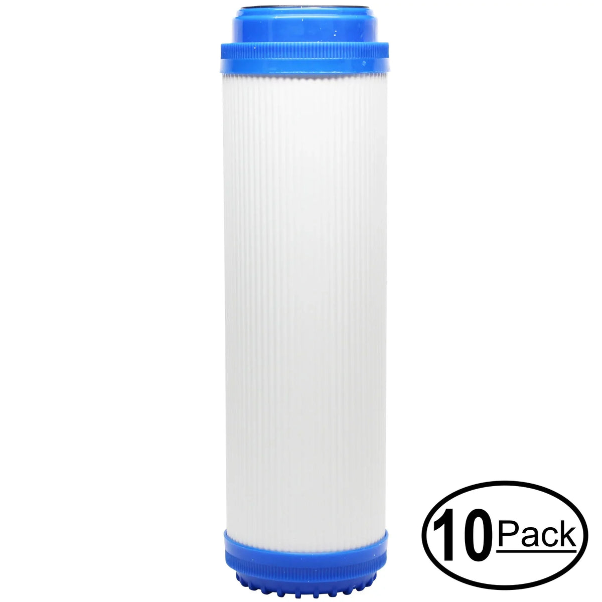 10-Pack Replacement for 3M Aqua-Pure SizeSize8 EPE-316L Granular Activated Carbon Filter - Universal 10-inch Cartridge for 3M Aqua-Pure Whole House Sizetainless Sizeteel Filter Housing - Denali Pure Brand