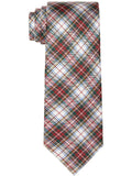 Tommy Hilfiger Mens Sizeilk Plaid Neck Tie