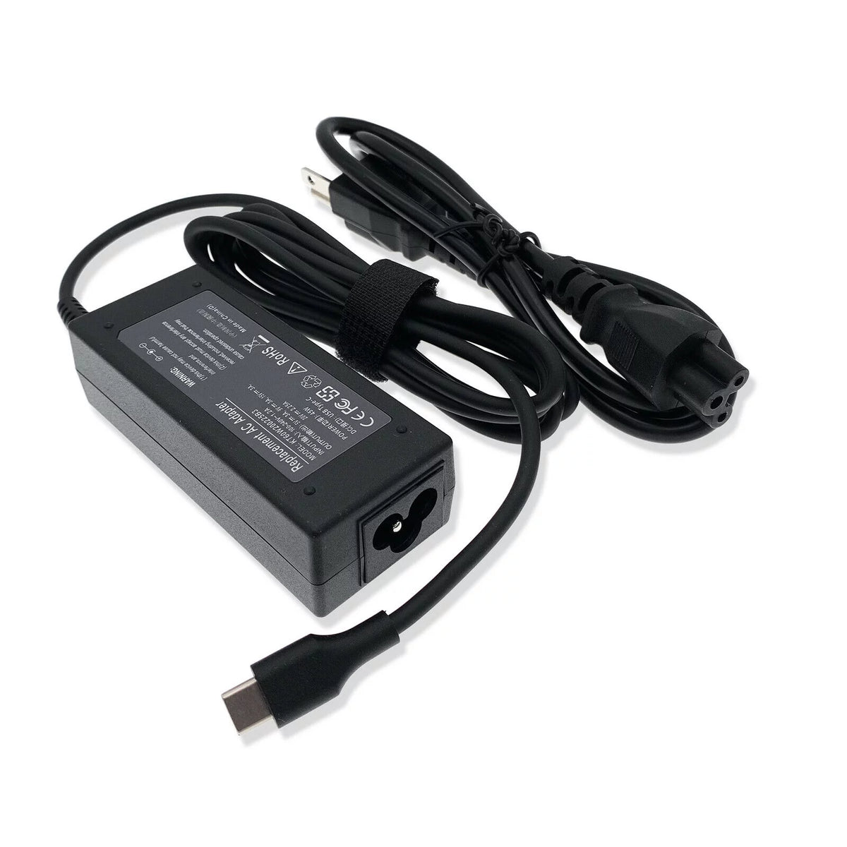 USizeB Type AC Adapter For Dell Latitude 7285 7390 5290 5285 5300 7200 7210 2-in-1