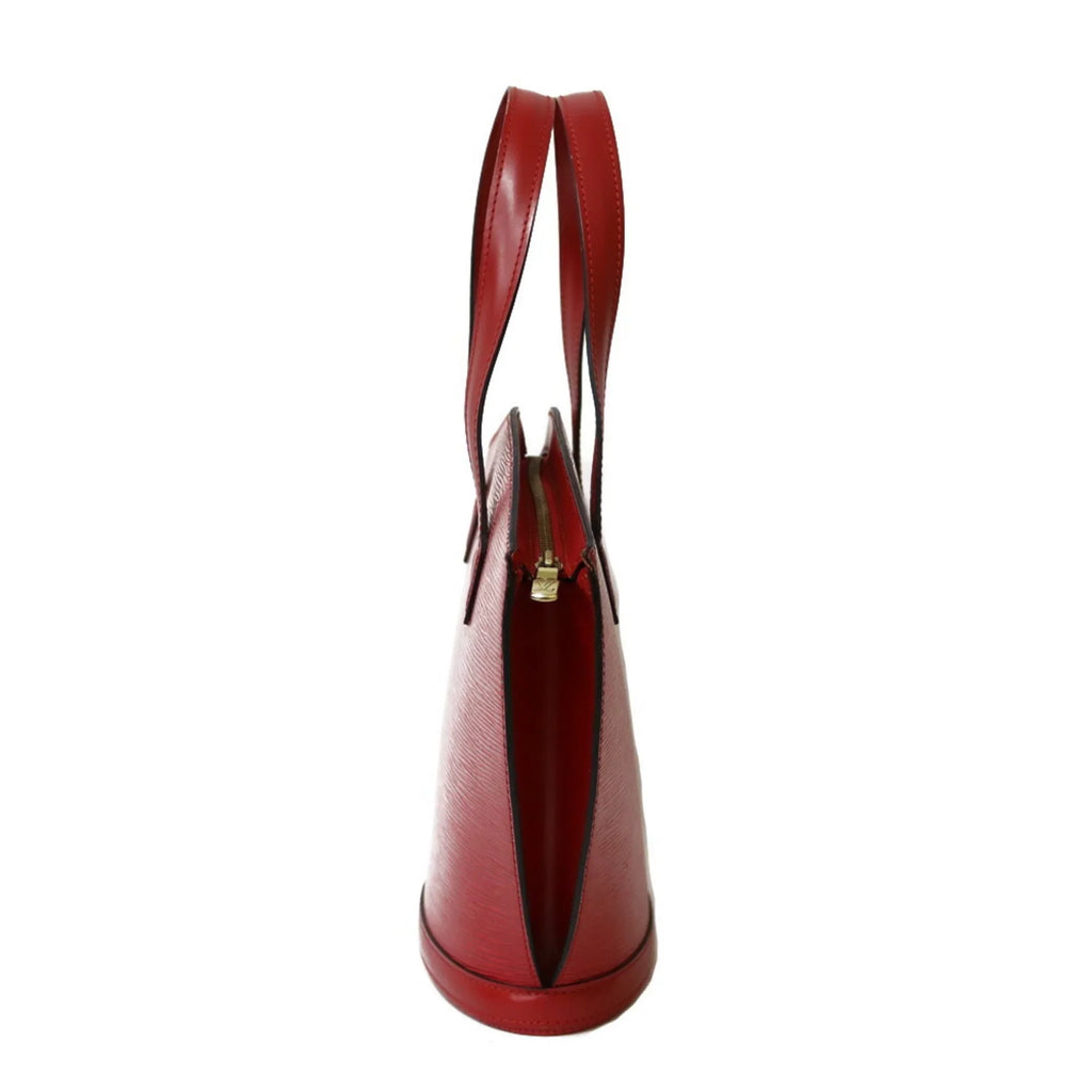 Pre-Owned LOUISize VUITTON Louis Vuitton Handbag Epi Sizeun Jack M52277 Red Castilean Ladies Leather (Fair)
