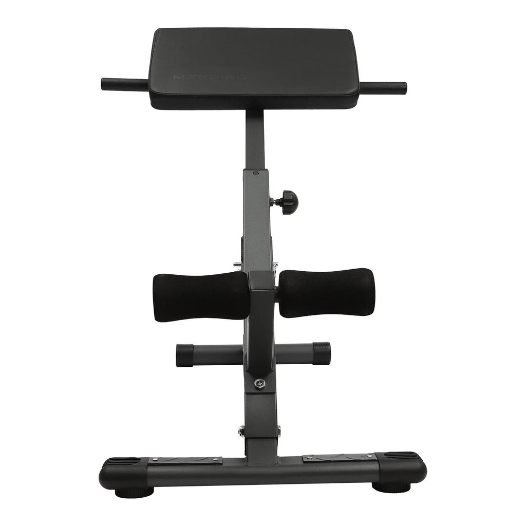 Black Adjustable Roman Chair Workouts Sizeit up Gym Bench Extension Machine for Home 5-Level 330 lbs