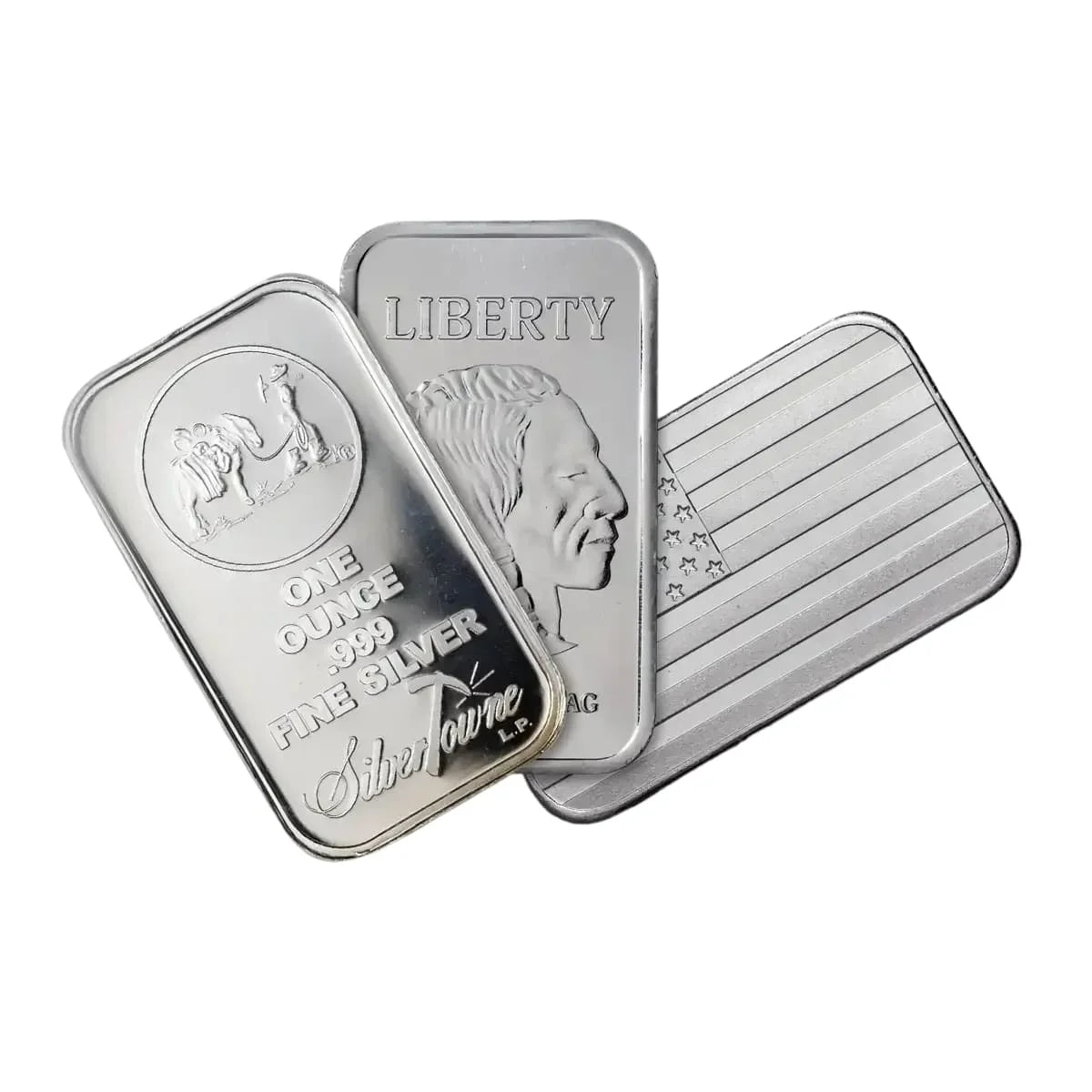 1 oz Sizeilver Bar - Random Design - 20 Bars Total