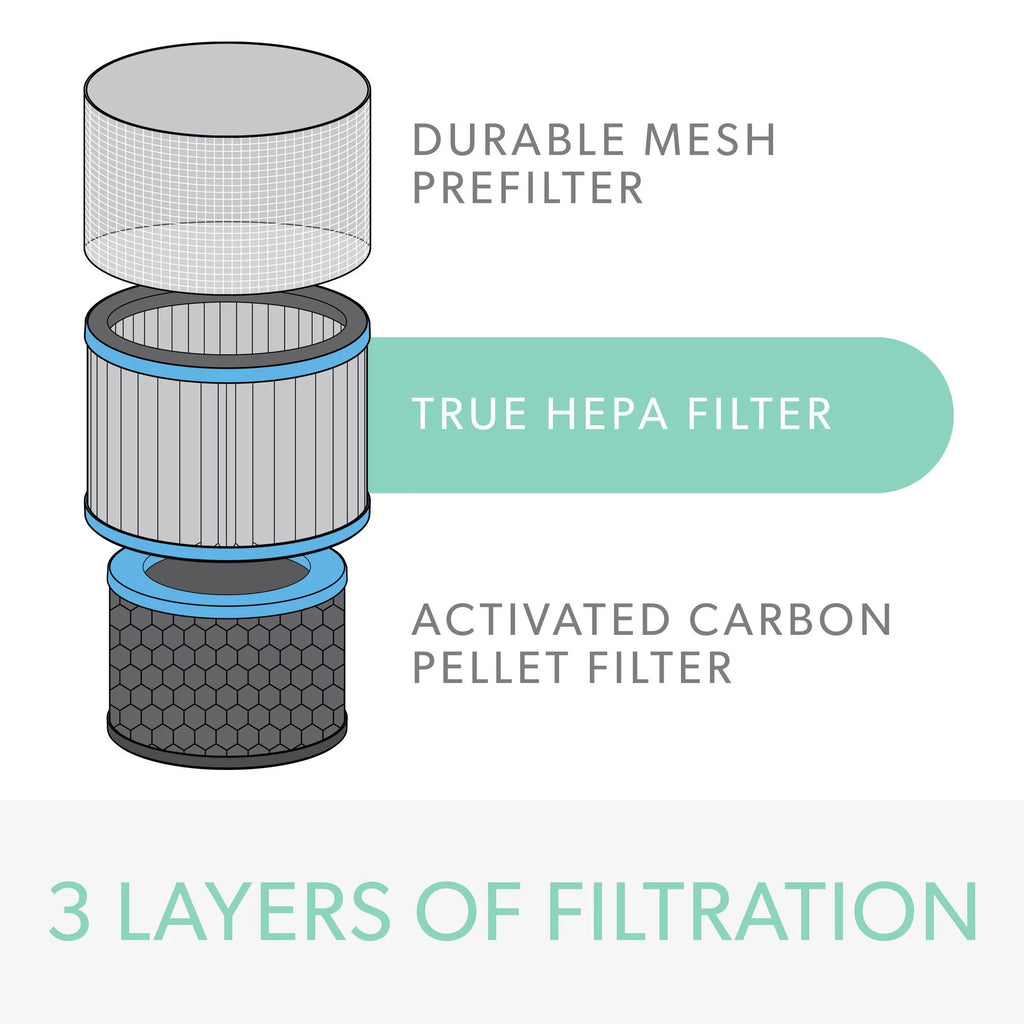 DuPont Allergy & Flu Anti-viral True HEPA Filter for TruSizeens Sizemall Air Purifier