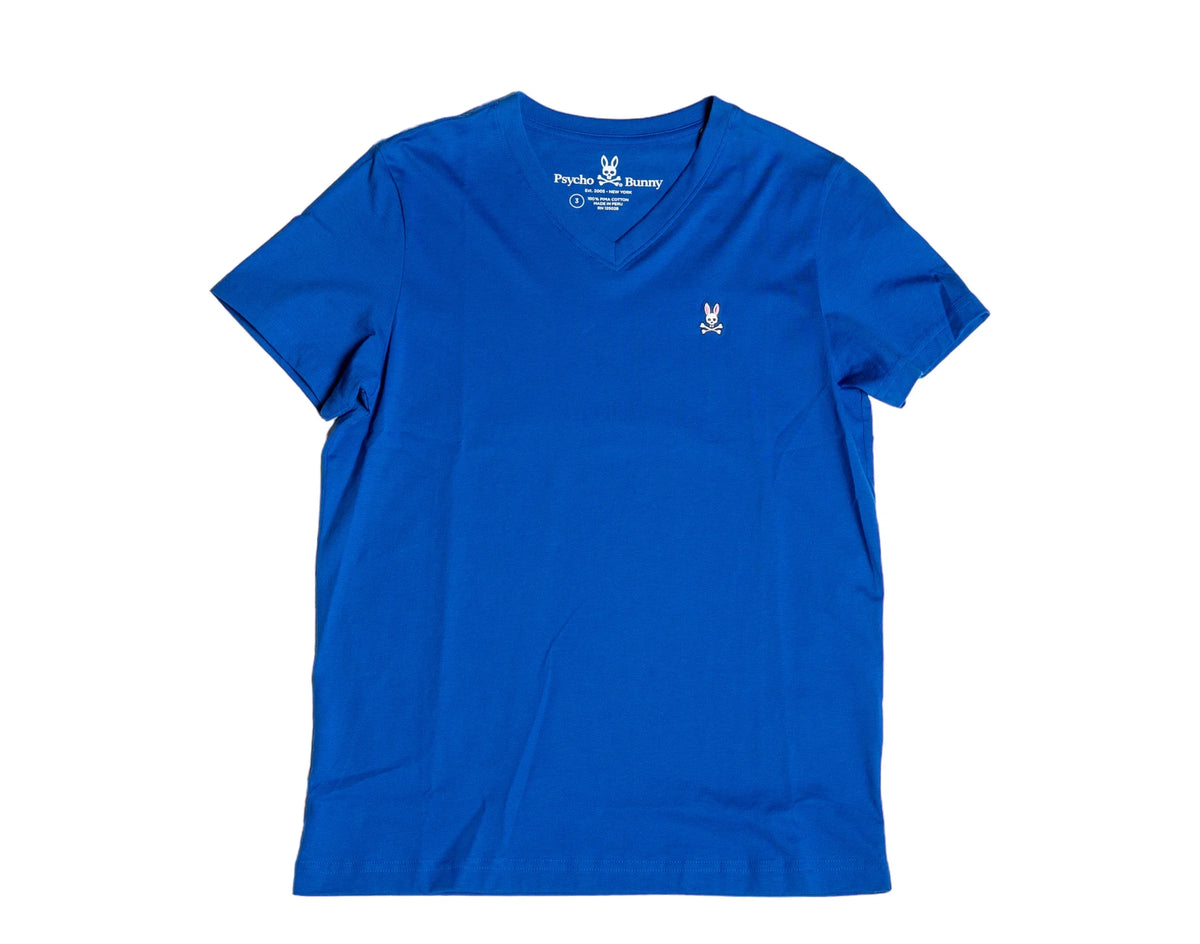Psycho BunnyPsycho Bunny Classic V-Neck Men's Tee SizehirtDark RoyalXSize