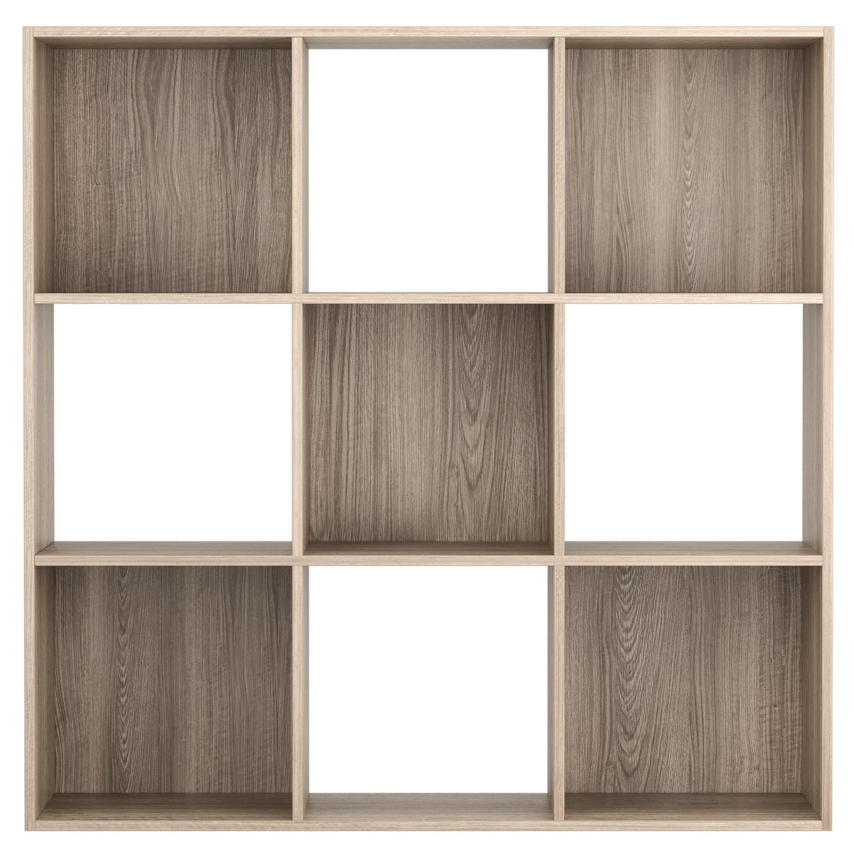 ZENSizeTYLE Wood Grain Organization Sizetorage Cubes 3 x 3 Bookselves Max 44lbs
