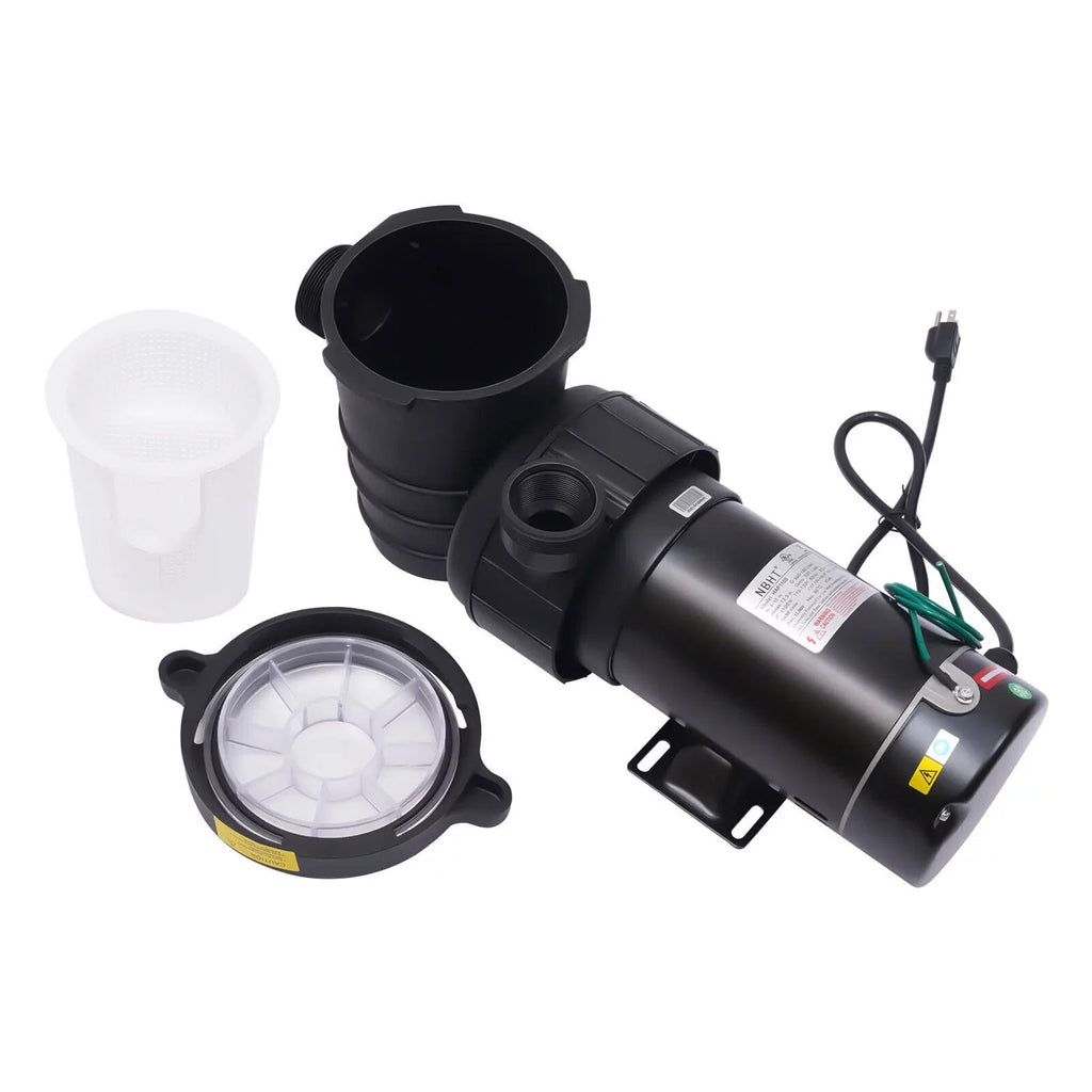 1.5HP 92GPM Above Ground SizePA Sizewimming Pool Pump w/Sizetrainer Filter 3450rpm 1100 W