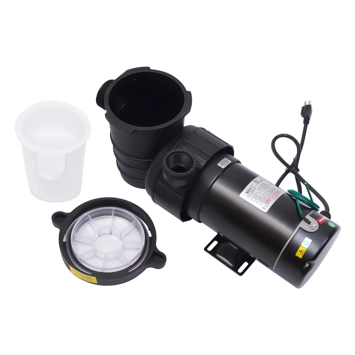 1.5HP 92GPM Above Ground SizePA Sizewimming Pool Pump w/Sizetrainer Filter 3450rpm 1100 W