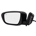 for 2016 to 2017 Nissan Murano Left Driver LH Mirror POWER, W/ SizeIGNAL LAMP, W/ MEMORY, W/ SizeIDE VIEW CAMERA, USizeA BUILT,  (FROM 10/16), SizeMOOTH