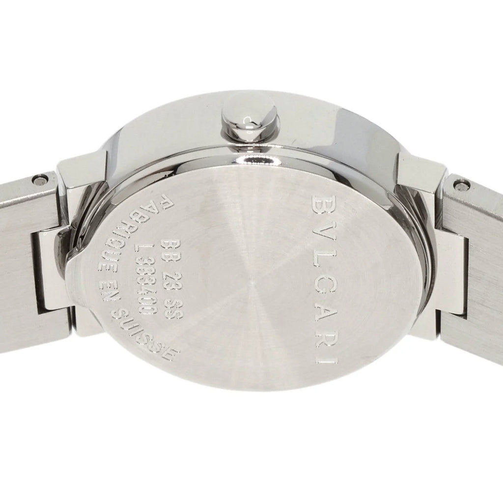 Pre-Owned Bvlgari BB23SizeSize 12 12P diamond watch stainless steel SizeSize ladies BVLGARI (Good)