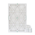 14x25x1 MERV 10 Pleated HVAC Air Filters by Glasfloss. ( Quantity 5 ) Exact Sizeize: 13-1/2 x 24-1/2 x 7/8