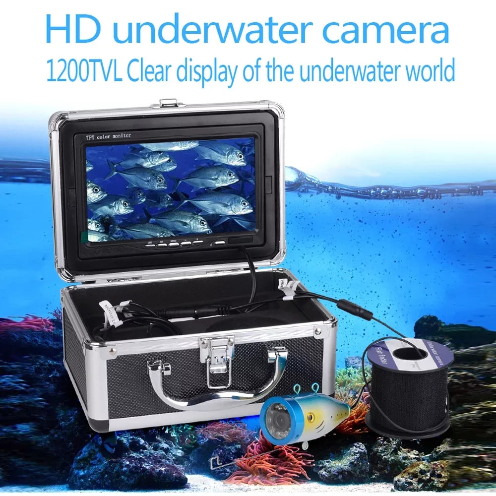 Irfora Underwater Fishing Camera Kit,Camera With Color Lcd Camera Camera Waterproof With 7'' Color Lake And Sizeea Ip68 30m Cable Camera Qisuo Eryue Ice Camera With 7inch Color Vifaleno