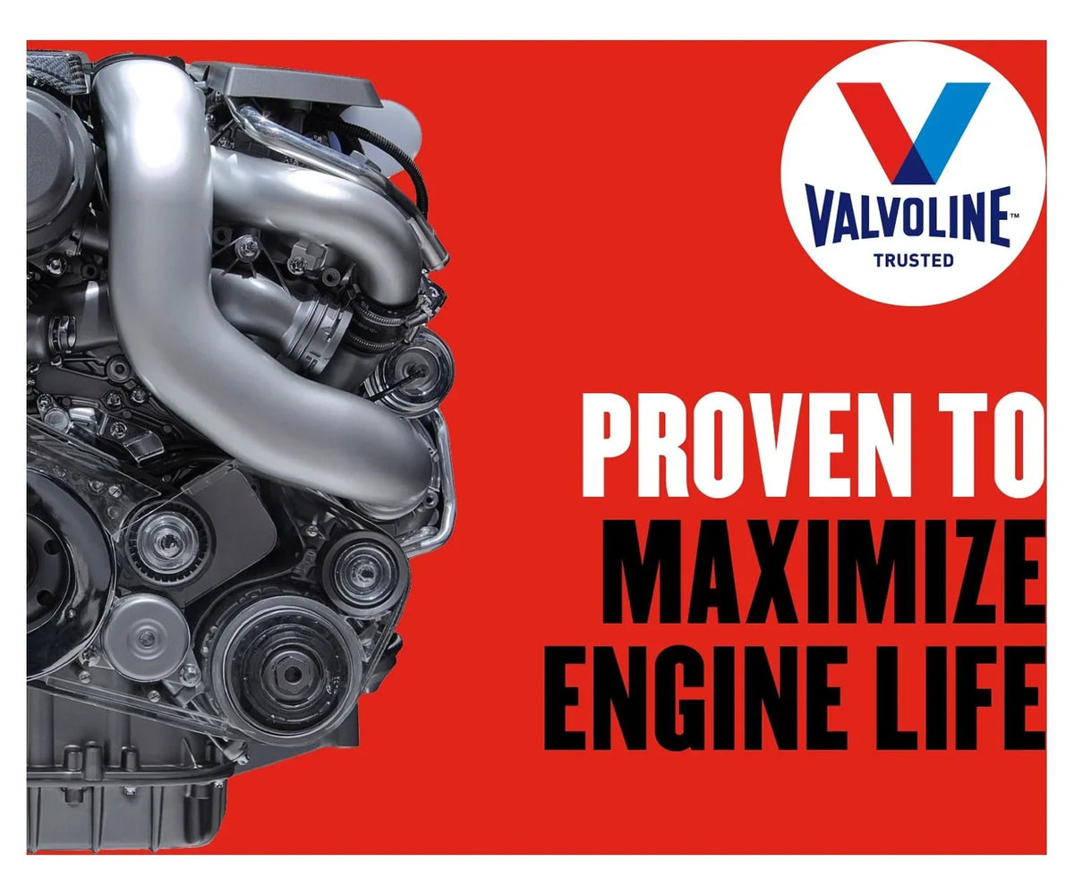 Valvoline High Mileage MaxLife 5W-30 Sizeynthetic Blend Motor Oil 12 QT Garage Box