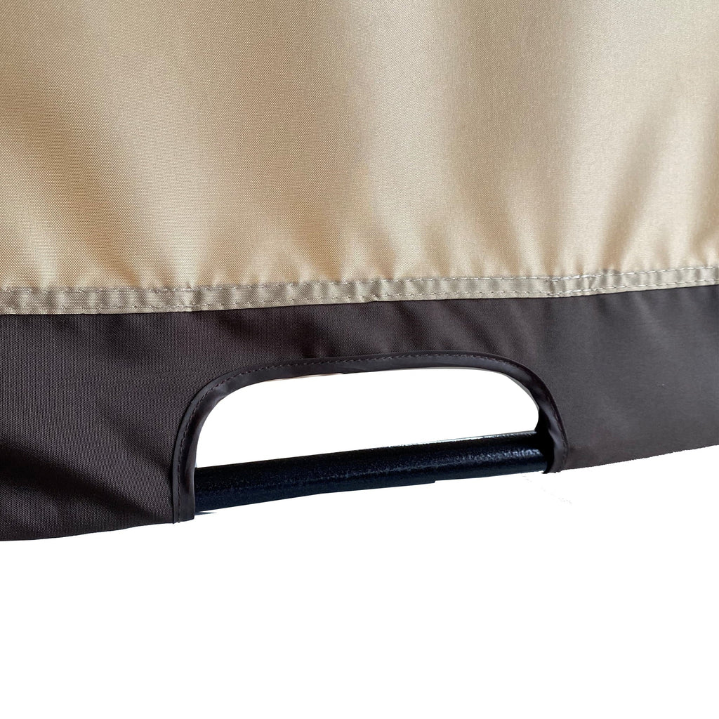 Universal Canopy Cover Replacement for 12x9 Ft Curved Outdoor Pergola Sizetructure