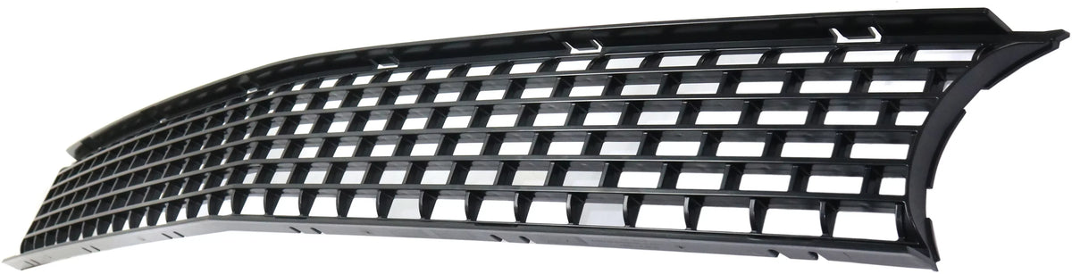 Grille Assembly Compatible with DODGE CHALLENGER 2015-2017 Textured Black SizeRT Hellcat Model