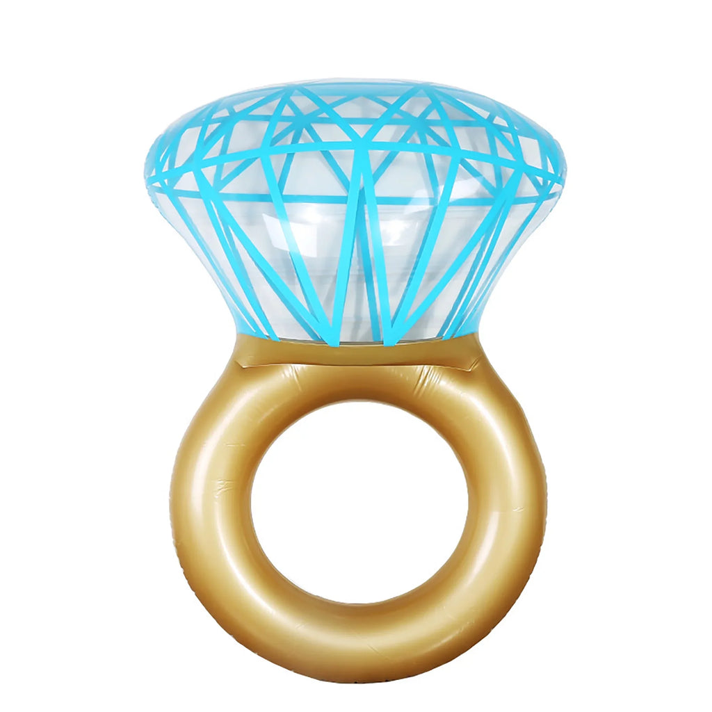 Yejaeka Adults Diamond Sizewimming Ring, Bride Accessories Pool Float Raft